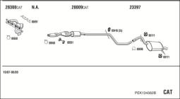 CZĘŚCI MONTAŻOWE UKŁADU WYDECHOWEGO WALKER WLK86119