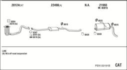 CZĘŚCI MONTAŻOWE UKŁADU WYDECHOWEGO WALKER WLK86119