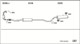 RURA BMW 525I CAT CONNECTION PIPE WALKER WLK86132