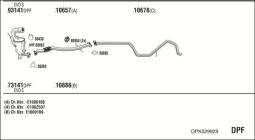 FILTR DPF                               FORD FOCUS 1.6 TDCI WLK93098