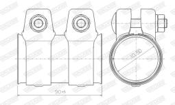 RURA 55X52X90 WALKER WLK86152