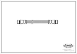 PRZEWÓD HAM.                            CITROEN BERLINGO (MF)1.9 D (MFWJZ) 07.1998- CORTECO CO19025764