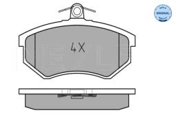 KLOCKI HAM.AUDI,PASSAT PRZÓD /LP429/    /B.CZUJ./ MEYLE M 025 206 6919