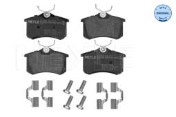 KLOCKI HAM./TYŁ/ FORD GALAXY 95-        /191-698-451BCD/1-027-640/  GRUBOŚĆ 17.2 MEYLE M 025 209 6117
