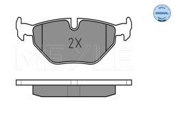 KLOCKI HAM.BMW 5 E39 96- TYŁ MEYLE M 025 216 9117