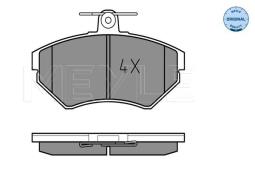 KLOCKI HAM.SEAT IBIZA 2.0 TOLEDO 2.0    GOLF IV 1.8, LUPPO 98-,POLO 96- PRZÓD /SYS.LUCAS/ MEYLE M 025 219 4516