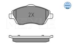 KLOCKI HAM./PRZ/ OPEL CORSA C 00- MEYLE M 025 232 2517