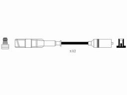 PRZEWODY WYS.NAP.DB C240-280 97- /w202,210,211/ NGK RC-MB223