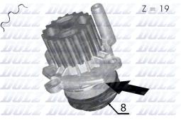 POMPA WODY VW 1,9TDI 00- DOLZ A-204