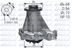 POMPA WODY DB 2,5-3,0TD 84- /124,E-KLASA,C-KLASA,S-KLASA,G-KLASA/ DOLZ M-276
