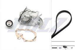 ZESTAW ROZRZĄDU RENAULT MEGANE 1,6 96-99/+POMPA WODY/ DOLZ KD018