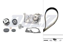 ZESTAW ROZRZĄDU RENAULT CLIO I 1,4 16V 99-00 /+POMPA WODY/ DOLZ KD046