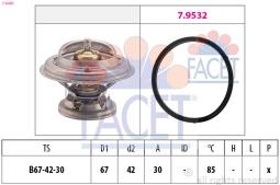 TERMOSTAT DB 124D KW 1.880.280    KW 580 280