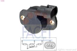 POTENCJOMETR PRZEPUSTNICY RENAULT 1,4 96- KW 1.995.093    KW 495 093