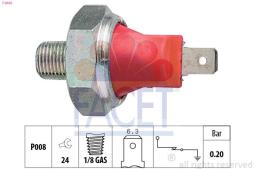 CZUJNIK CIŚ.OLEJU TOYOTA 1,6-1,6I 83-87 /COROLLA/ KW 1.800.035    KW 500 035