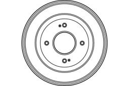BĘBEN HAM.HONDA ACCORD 96-00 @200X42,5 TRW DB4020