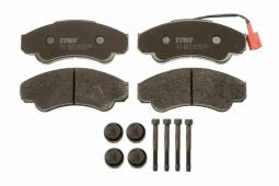 KLOCKI HAM./PRZ/ CITROEN JUMPER 01- 1800KG TRW GDB1518