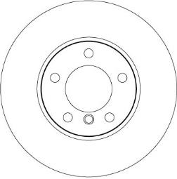 TARCZA HAM./PRZ/ BMW 3 E90 05- @300X24 TRW DF4459