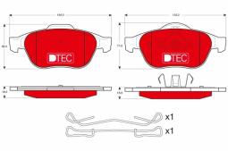 KLOCKI HAM./PRZ/                        BMW 3 06-07 TRW GDB1468DTE