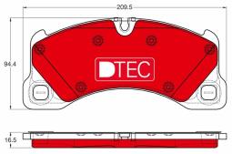 KLOCKI HAM./PRZ/ VW TOUAREG 3,0-4,2TDI 10- TRW GDB1969DTE