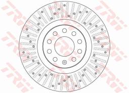 TARCZA HAM./PRZ/                        AUDI A4 04-08 TRW DF6189S