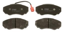 KLOCKI HAM./PRZ/ CITROEN JUMPER 01- 1400KG TRW GDB1517