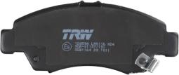KLOCKI HAM./PRZ/ HONDA CIVIC 92- TRW GDB1164