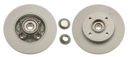 TARCZA HAM./TYŁ/ CITROEN C4 1,6-2,0HDI  05- @249X9 TRW DF6042BS