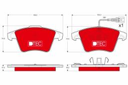 KLOCKI HAM./PRZ/ VW T5 03- TRW GDB1556DTE