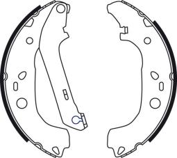 SZCZĘKI HAM.FORD FOCUS 1,6-2,0CDTI 08-  /228X42/ TRW GS8736
