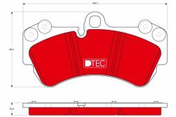 KLOCKI HAM./PRZ/ VW TOUAREG 2,5-3,2 V6 02- TRW GDB1547DTE
