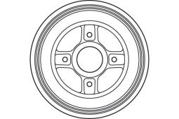 BĘBEN HAM.RENAULT TWINGO 1,5DCI 07- @204X60 TRW DB4400B