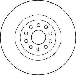 TARCZA HAM./PRZ/ VW PASSAT CC 2,0TDI 10- @340X30 TRW DF6133S