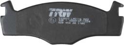 KLOCKI HAM./PRZ/ VW GOLF II 19,7mm TRW GDB454