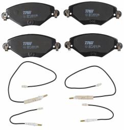 KLOCKI HAM./PRZ/ CITROEN C5 01- TRW GDB1448