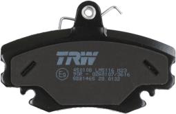 KLOCKI HAM./PRZ/ RENAULT CLIO II 01- TRW GDB1465