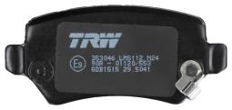 KLOCKI HAM./TYŁ/ OPEL ASTRA 02- TRW GDB1515
