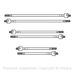 DRĄŻEK KIER.FIAT STILO 1,2-1,9JTD 01- TRW JAR644