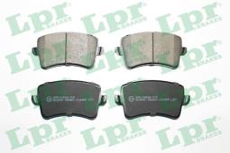 KLOCKI HAM./TYŁ/ AUDI A4 1,8-2,0TFSI 08- LPR LPR05P1489