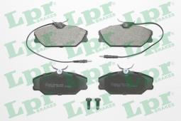 KLOCKI HAM./PRZ/ RENAULT MEGANE 99- LPR LPR05P445