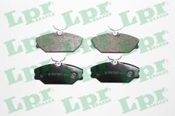 KLOCKI HAM./PRZ/ RENAULT MEGANE 99-     /-CZUJNIK/ LPR LPR05P816