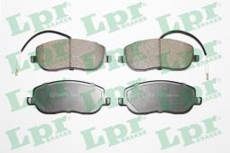 KLOCKI HAM./PRZ/ CITROEN C8,FIAT ULYSSE LPR LPR05P831