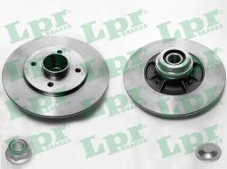 TARCZA HAM./TYŁ/ RENAULT CLIO 91- @238X8 /Z ŁOŻYSKIEM/ LPRR1035PCA