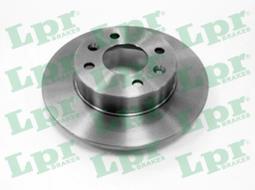 TARCZA HAM./PRZ/ RENAULT 5,CLIO,EXPRESS,EXTRA,RAPID,TWINGO 10/1984- 1998 @238X8.0 /ILOŚĆ ŚRUB: 4/ LPR LPRR1101P