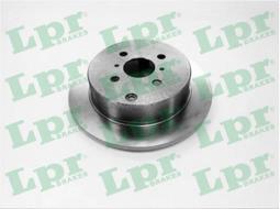 TARCZA HAM./TYŁ/ TOYOTA COROLLA,COROLLA VERSO,PRIUS,YARIS 01/1999- 02/2007 @269X9.0 /ILOŚĆ ŚRUB: 4/ LPR LPRT2003P