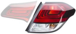 LAMPA /TYŁ/ CITROÓN C4 II (B7) 09- 2SK 354 833-041