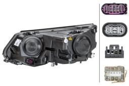 REFLEKTOR STRONA ZABUDOWY Z PRAWEJ LICZ BA FUNKCJI ŚWIATEŁ 6 RODZAJ LAMPY D3S/H7 / PSY24W PROJ HELLA 1ZS 010 748-321