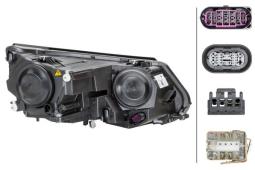 REFLEKTOR STRONA ZABUDOWY Z LEWEJ LICZB A FUNKCJI ŚWIATEŁ 6 RODZAJ LAMPY D3S/H7 / PSY24W PROJE HELLA 1ZS 010 748-311