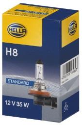 ŻARÓWKA H8 12V 35W PGJ19-1 HELLA 8GH 008 356-121