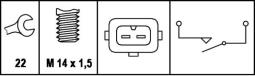 WŁĄCZNIK ŚW.COF.AUDI 01-05 HELLA 6ZF 008 621-161